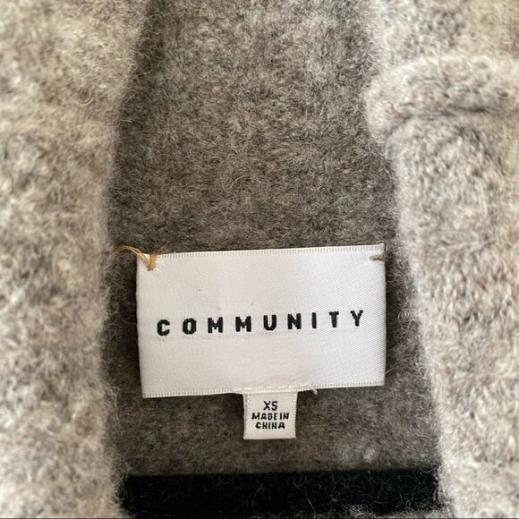 Aritiza-Community Plutarch Sweater Cowl Neck Long Sleeve Wool/Yak Blend - Picture 10 of 10